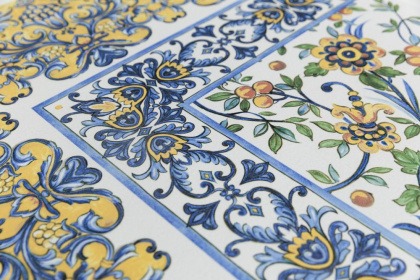 Ковер VT\A508\SG5918R Порту матовый (119,5см*238,5см*11мм) (1шт/2,85м2) орнамент, шт Ковер VT\A508\SG5918R Порту матовый (119,5см*238,5см*11мм) (1шт/2,85м2) орнамент, шт