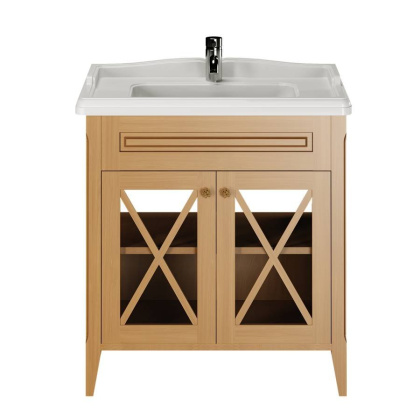 Тумба под раковину Creto Vetra 80, цвет орех Тумба под раковину Creto Vetra 80, цвет орех