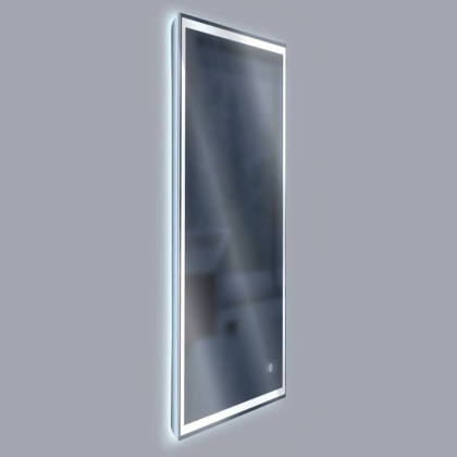 Зеркало LED VLM-3VN600 600х800 c сенсорным выключателем и диммером Зеркало LED VLM-3VN600 600х800 c сенсорным выключателем и диммером