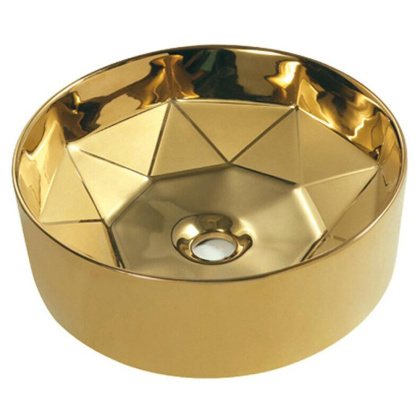 Раковина ГРАНЬ 400*140 золото