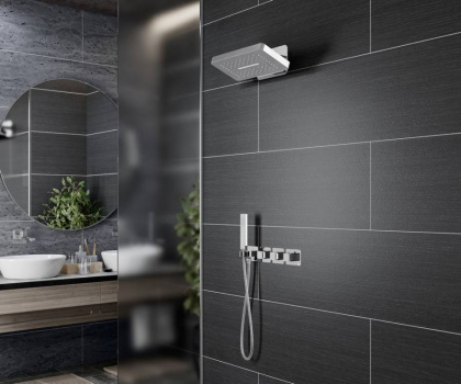 Душевая система Timo Petruma SX-5249/00SM скрытого монтажа, термостат, хром