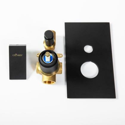 Встраиваемый однорычажный смеситель для душа с переключателем Cezares UNIKA-VDIM-02