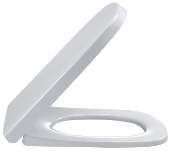 Крышка-сидение Jacob Delafon Struktura плавное опускание, белый Е70024-00, шт