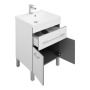 Комплект мебели для ванной Aquanet Верона 58 белый (напольный 1 ящик 2 дверцы)