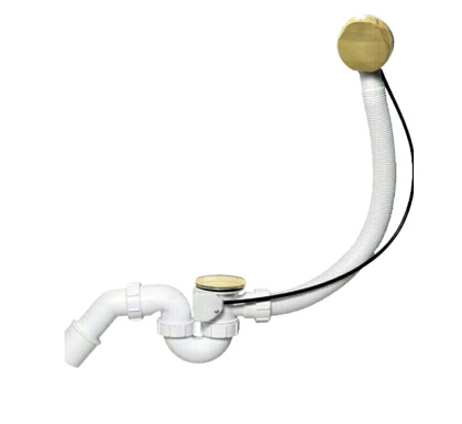 Слив-перелив для ванны АниПласт (бронза) Слив-перелив для ванны АниПласт (бронза)