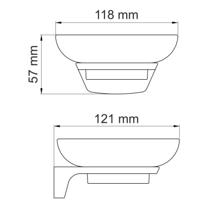 Elbe K-7229 Мыльница Elbe K-7229 Мыльница