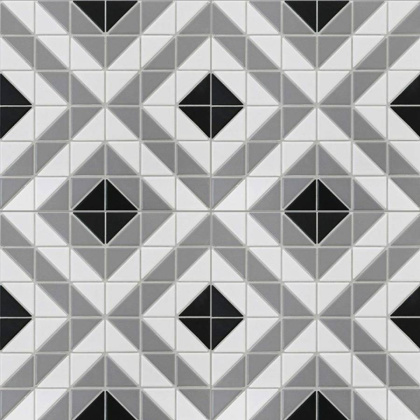 Керамическая мозаика, CUBE GREY, Albion