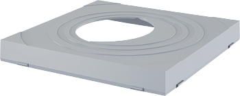 Вставка для водосточной трубы универсальная – серый