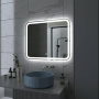 Зеркало Onika Магна 90 с LED подсветкой Зеркало Onika Магна 90 с LED подсветкой