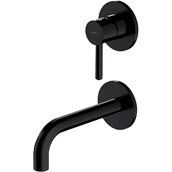 Смеситель для умывальника скрытого монтажа OMNIRES Y Y1215NBL (черный)