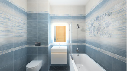 Панно HGD\A374\4x\11144R Маритимос 60*120*9 (уп\1шт), шт