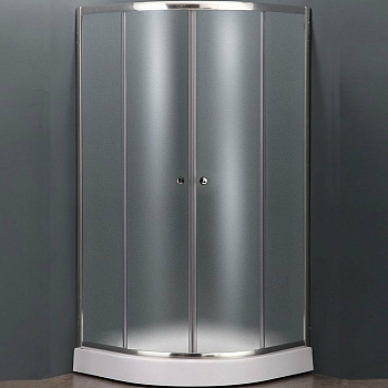 Душевой уголок RGW Dolphin TN-207-J 90х90 28912799-101 профиль Хром стекло рифленое