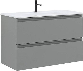 Тумба под раковину Allen Brau Eclipse 100 1.E1003.PGM платина матовый Тумба под раковину Allen Brau Eclipse 100 1.E1003.PGM платина матовый