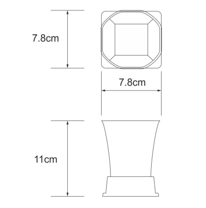 Exter K-5528 Стакан для зубных щеток Exter K-5528 Стакан для зубных щеток