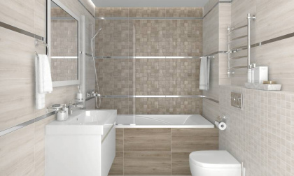 Керамогранит Timber коричневый 30х60 (8шт_1,44м2), м2