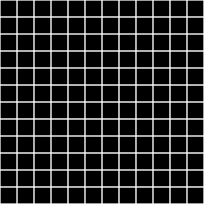 Мозайка Темари 20071 черный матовый (12шт-1,066м2) 29,8*29,8*3,5, м2