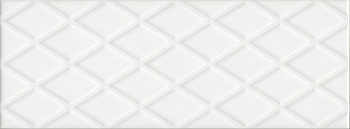 Плитка настенная 15142 Спига белый структура 15*40*9.3 (19шт\1.14м2), м2