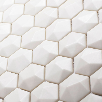 Стеклянная мозаика, MATT 904D HONEY, Hexagon Стеклянная мозаика, MATT 904D HONEY, Hexagon