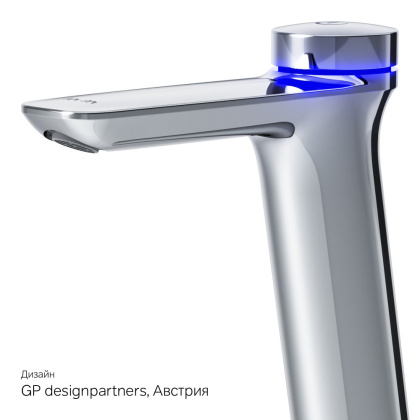 Смеситель Для раковины TouchReel электронный высокий, с донным клапаном F50A93400 Inspire 2.0