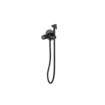 Смеситель для душа Allen Brau Thermo Rund 5.60001-31 (с внутренней частью) черный матовый Смеситель для душа Allen Brau Thermo Rund 5.60001-31 (с внутренней частью) черный матовый