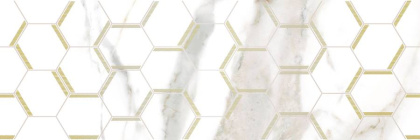 Декор Adelaida белый 25х75,шт Декор Adelaida белый 25х75,шт