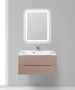 Раковина из литьевого мрамора BelBagno BB900/450-LV-MR-AST Раковина из литьевого мрамора BelBagno BB900/450-LV-MR-AST