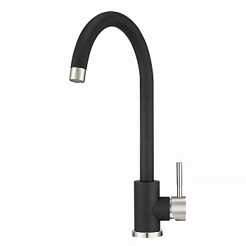 Смеситель для кухни Point PN3101B черный