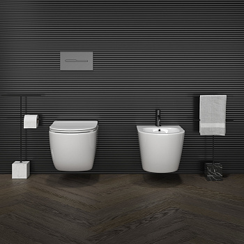 Биде подвесное Ceramica Nova Forma CN3010 Биде подвесное Ceramica Nova Forma CN3010