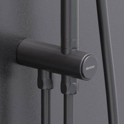 947000300 Apollo душ.система: верхн. душ 235 мм, ручн душ 3 ф-ции 125*215 мм, душ.штанга 1050-1450