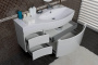 Тумба с раковиной Aquanet Опера 115 R белый (2 дверцы 2 ящика) Тумба с раковиной Aquanet Опера 115 R белый (2 дверцы 2 ящика)