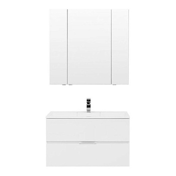 Мебель для ванной Aquanet Алвита 90 белый