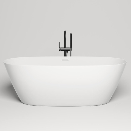 Ванна из искусственного камня S-Stone Salini Sofia 164x75 см матовая,102521M