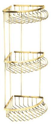 Угловая тройная полка(металл) IMPERIALE 10428 Boheme Угловая тройная полка(металл) IMPERIALE 10428 Boheme