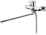 RENO Смеситель для ванны и душа с длинным изливом  REN-VDLM-CRM RENO Смеситель для ванны и душа с длинным изливом  REN-VDLM-CRM