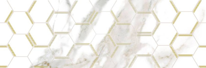 Декор Adelaida белый 25х75,шт Декор Adelaida белый 25х75,шт