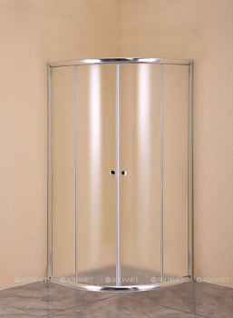 Душевой уголок Agger A01-080MCR_G без поддона 80х80, стекло матовое