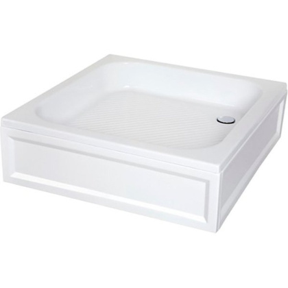 Душевой поддон квадратный RGW B/CL-S-A 90*90 Белый