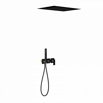 Душевая система Timo Selene SX-2129/03SM скрытого монтажа, черная матовая Душевая система Timo Selene SX-2129/03SM скрытого монтажа, черная матовая