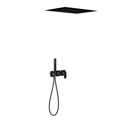 Душевая система Timo Selene SX-2129/03SM скрытого монтажа, черная матовая Душевая система Timo Selene SX-2129/03SM скрытого монтажа, черная матовая
