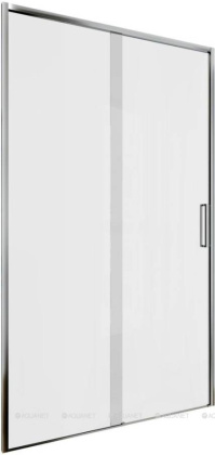 Душевая дверь Aquanet Pleasure Evo 110 AE65-N110-CT профиль хром, прозрачное стекло