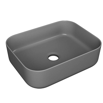 Умывальник Point Меркурий 50 PN43832GM прямоугольный, графит