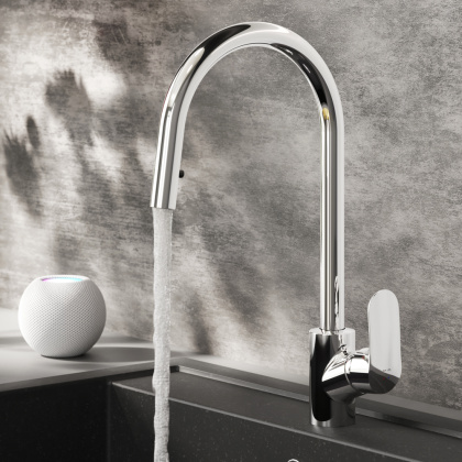 Смеситель Для кухни с вытяжным изливом F8012000 Like