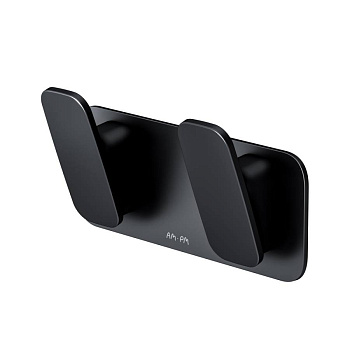 Двойной крючок Inspire V2.0 для полотенец, 5,6х14х3 см, черный, A50A35622