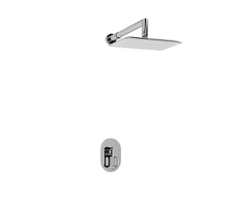 A12831 Встраиваемый комплект для душа с верхней душевой насадкой Wasserkraft A12831 Встраиваемый комплект для душа с верхней душевой насадкой Wasserkraft