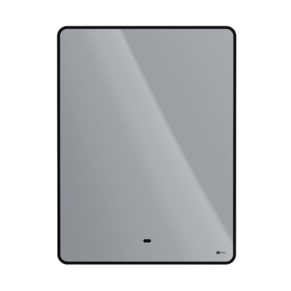 Зеркало Lemark MIOBLACK 60х80см с интерьерной подсветкой, с подогревом Зеркало Lemark MIOBLACK 60х80см с интерьерной подсветкой, с подогревом