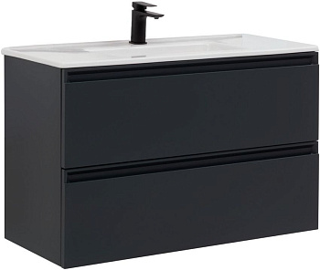 Тумба под раковину Allen Brau Eclipse 100 1.E1003.AM антрацит матовый Тумба под раковину Allen Brau Eclipse 100 1.E1003.AM антрацит матовый