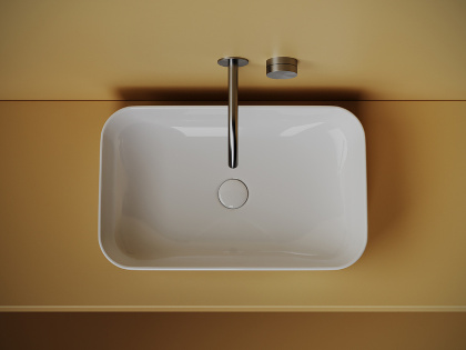 Умывальник чаша накладная прямоугольная Element 605*375*145мм