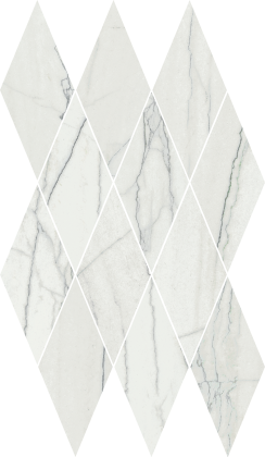 Мозаика Шарм Эдванс Даймонд Платинум Уайт люкс 28*48 (6шт), шт