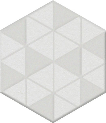 Декор OS\A241\63000 Агуста белый 5,2см*6см*6,9мм (1уп/26шт/8,112м2) матовый, шт