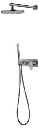 Смеситель встроенный для душа с верхней лейкой SPECTRE Gunmetal Смеситель встроенный для душа с верхней лейкой SPECTRE Gunmetal